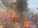 Страшный пожар разгорелся у соседей Геленджика