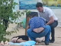 Возможно, ударило током: женщина скончалась на пляже в Геленджике