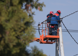 6700 новых потребителей подключено к электросетям на юго-западе края