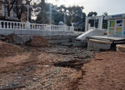 Дождь «оголил» еще одну проблему Геленджика