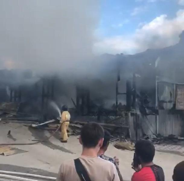 200 квадратных метров в огне: под Геленджиком ликвидировали пожар