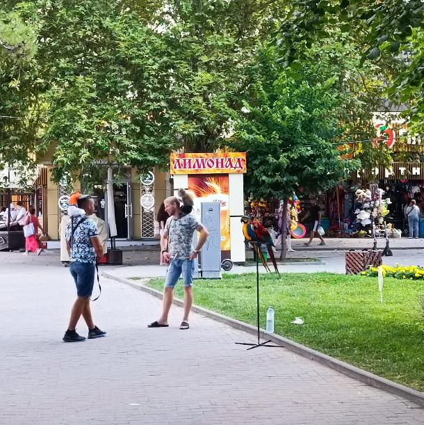 Полицейских не боятся: на набережной продолжают эксплуатировать животных