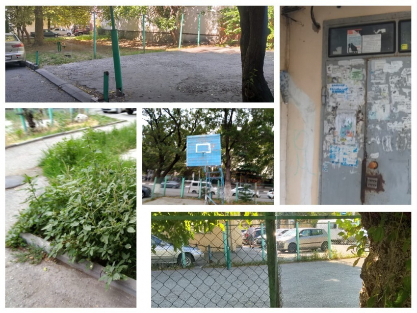 Одинокие качели и убитая спорт.площадка – как результат работы УК в Геленджике