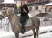 Поклонская на коне поздравила россиян с Новым годом