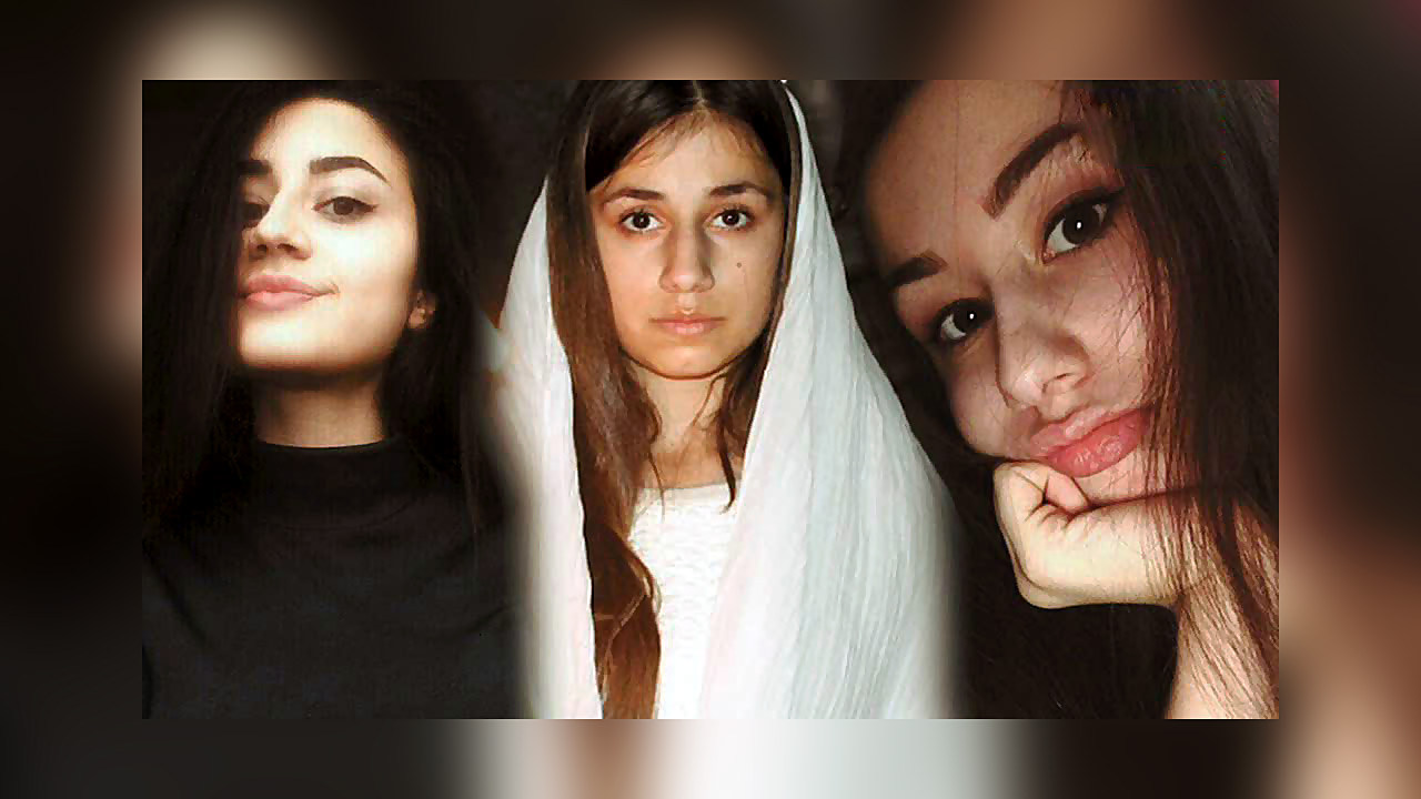 Опубликовано видео показаний младшей из сестер Хачатурян на месте преступления