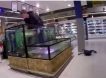 В супермаркете мужчина со словами «Я – карп» бросился в аквариум