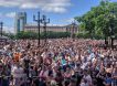 Тысячи жителей Хабаровска вышли на митинг в поддержку задержанного губернатора