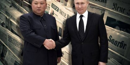 «Плохие новости для Запада» и «Призрак ядерной войны»: что пишут о визите Путина в КНДР